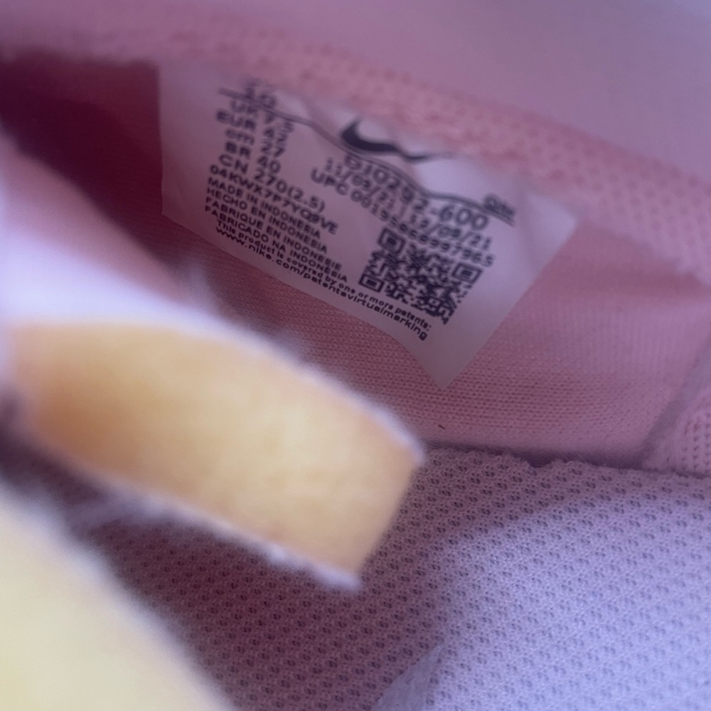 Nike Blazer Low Platform Pink Sneakers - Picture 7 of 7